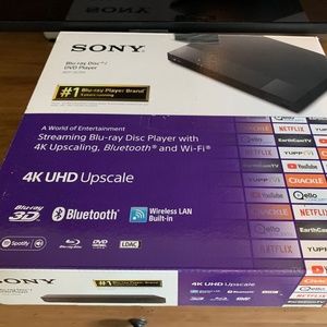 Sony bluray DVD player